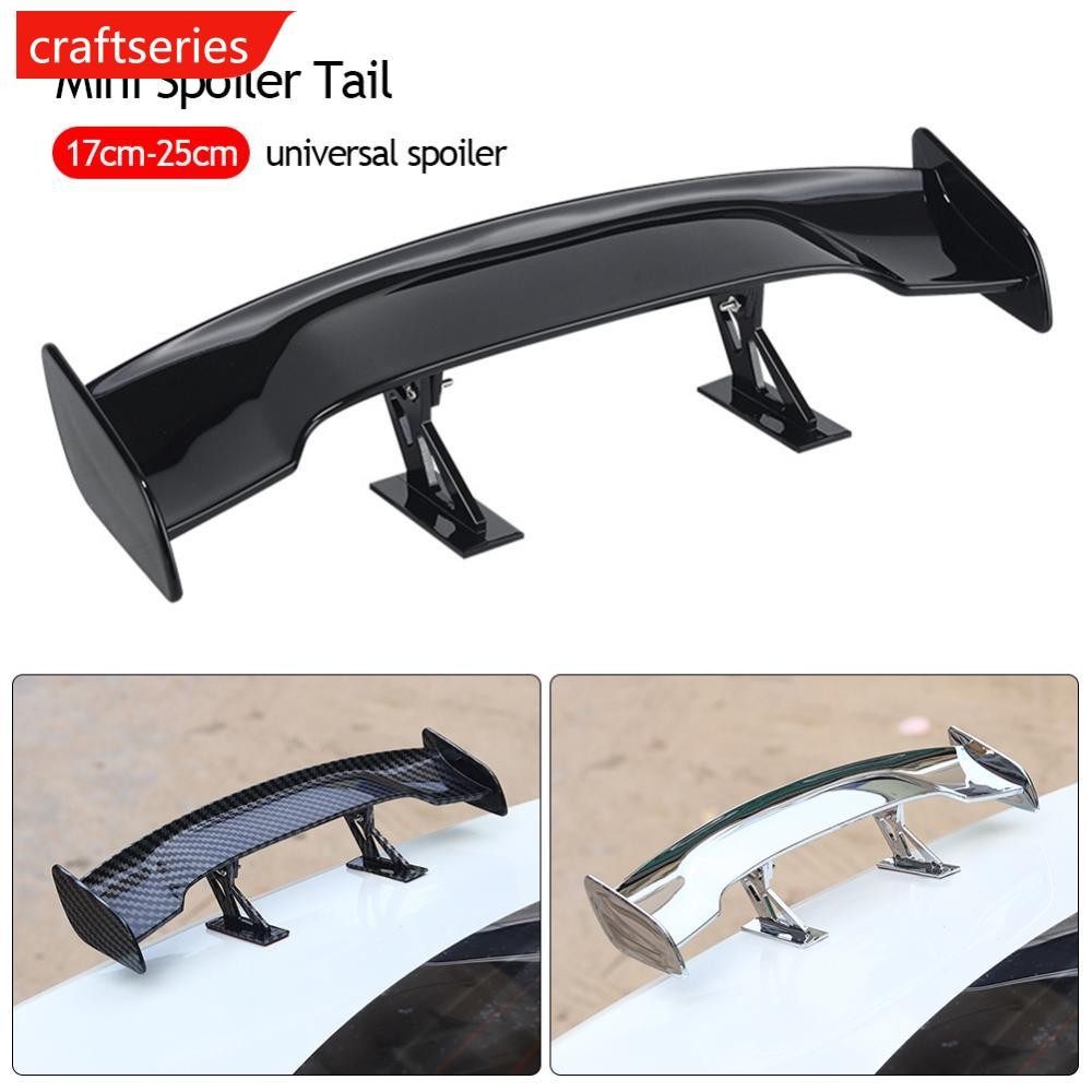CSE 1 PC Universal Car Mini Tail Wing คาร์บอนไฟเบอร์ดู Mini Modified Tail Wings รุ่น Auto ด้านหลังสปอยเลอร์ตกแต่งรถอุปกรณ์เสริม