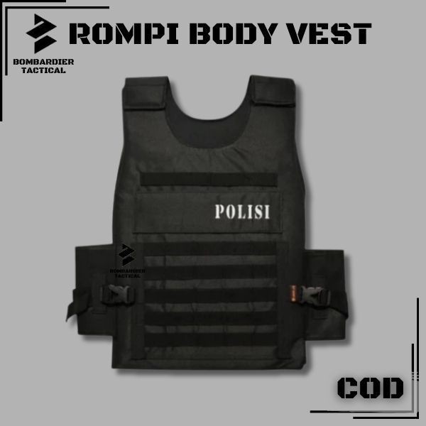 SWAT POLICE VEST เสื้อกั๊กตํารวจ / Swat / Plain / เสื้อกั๊กมอเตอร์ไซค์ / เสื้อขี่มอเตอร์ไซค์
