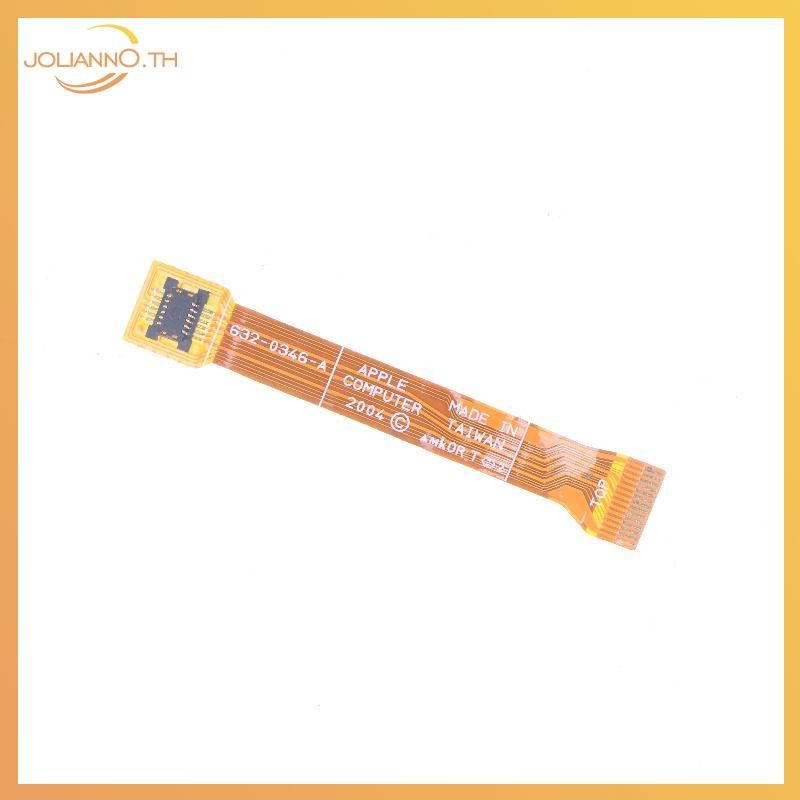 Joliann0 1 ชิ้นสําหรับ IPod 4th Gen. ภาพสี 15GB 20GB 40GB 60GB แจ็คหูฟังสวิตช์ถือสาย Flex Ribbon th