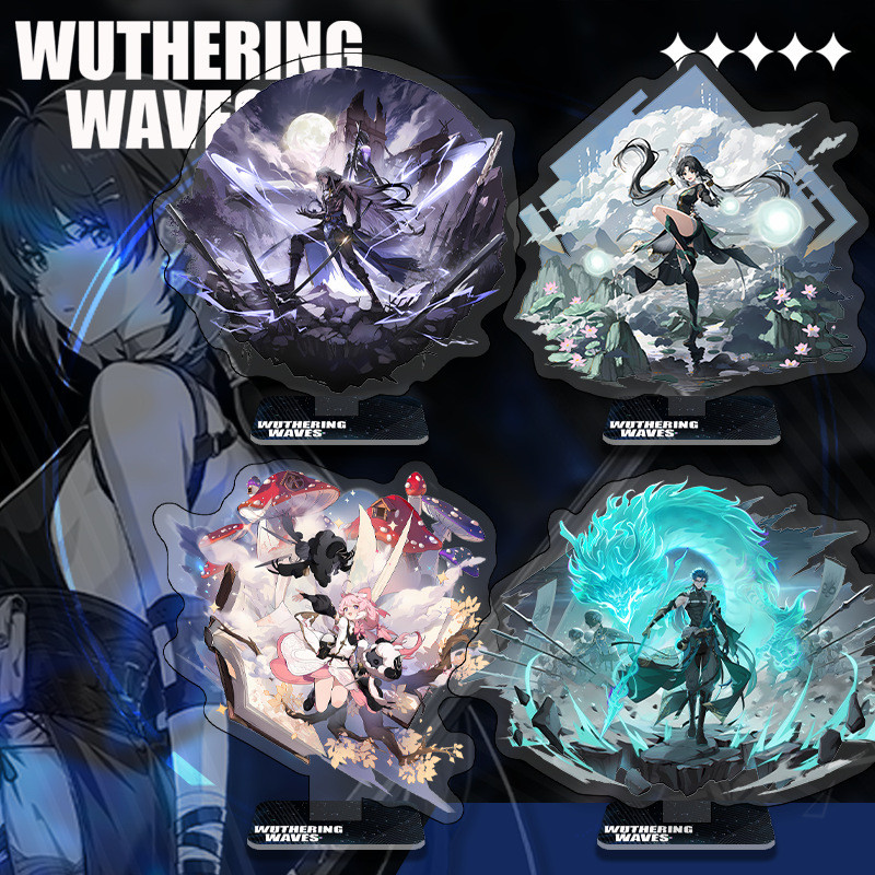 Wuthering Waves/Cartethyia/zani/Iuno/Lupa/Merchandise Cantethyia Jianxin 16 ซม.ขาตั้งฉาก/kgig