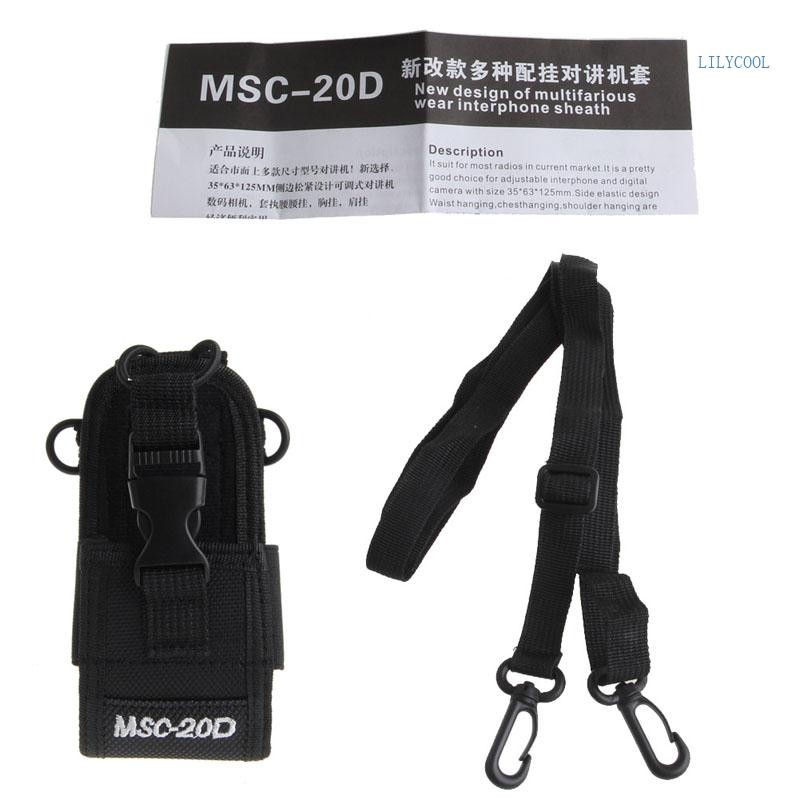 วิทยุCH MSC-20D สําหรับที่วางเคสสําหรับ UV3R + PLUS Puxing PX-777 Plus PX888 KA