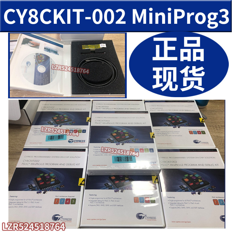 Miniprog3 Original CY8CKIT-002 PSOC CYPRESS Burning การเขียนการเขียนโปรแกรมจําลอง Downloader Line