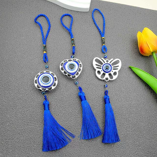 เครื่องประดับแขวน เครื่องราง ตุรกี Evil Eye โมบายฮวงจุ้ย ขับไล่สิ่งชั่วร้าย นำโชคดี โมบายแขวนในรถ