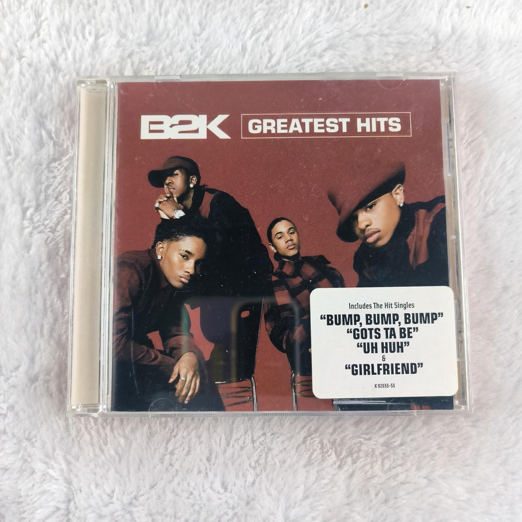 Z323 B2K Greatest Hits CD Compilation C0103