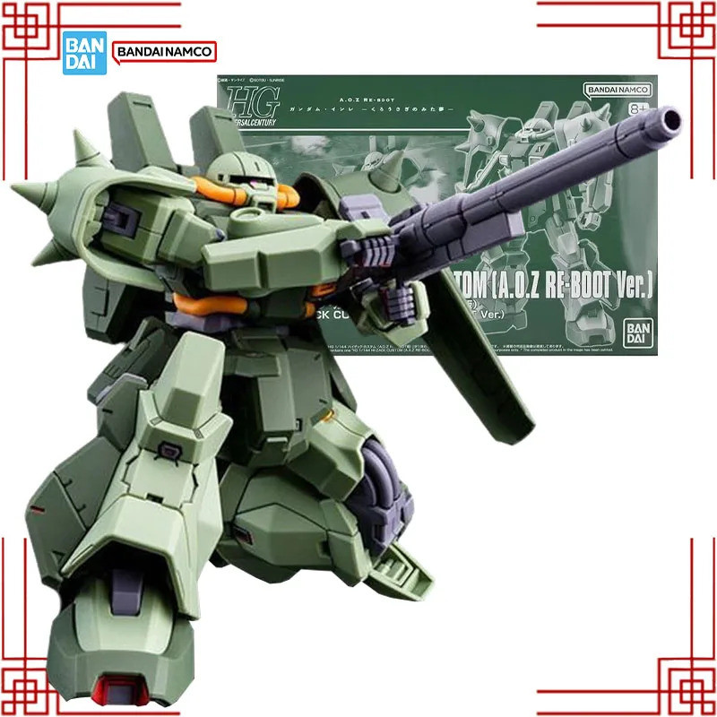 Bandai Hguc 1/144 กันดั้มโมเดล Rms-106cs Hi-zack Custom(aoz Re-boot Ver.) โมเดลแอ็คชั่นสําหรับของขวั