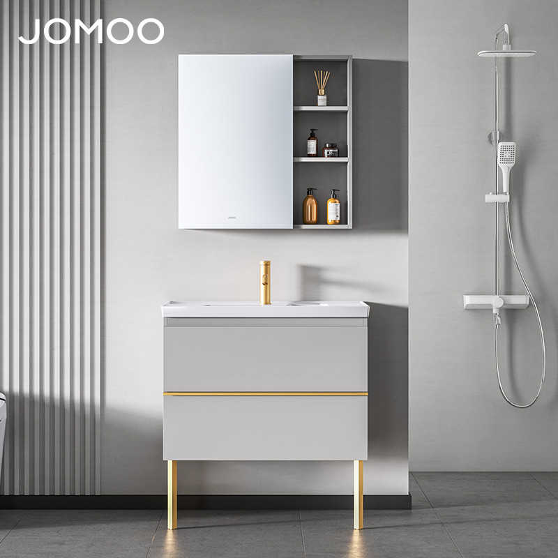 [ปรับปรุงบ้าน-Store สไตล์เดียวกัน] จิ่วมู ตู้ห้องน้ําหรูหราเบาทันสมัย JAG300/JAG302/JAG303