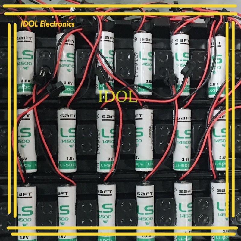 LS14500  LS-14500 AA 3.6V Lithium Battery  มีแจ็คดำ