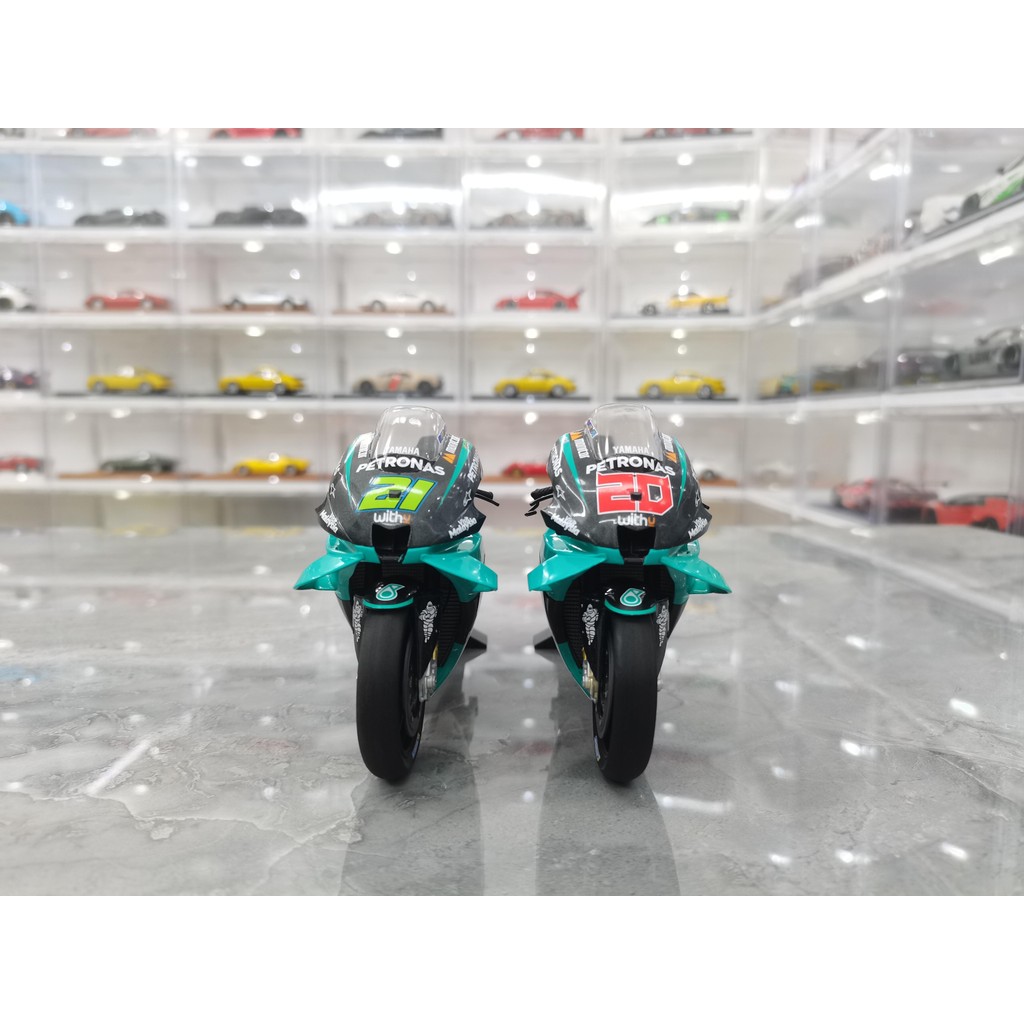 Mini Cut 2020 YAMAHA YAMAHA YZR-M1 จําลองโลหะรถจักรยานยนต์รุ่นคอลเลกชัน 1 12