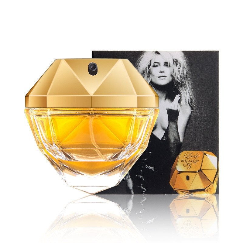 Lady Gold Million Ladies Perfume Small Parkin Diamond Eau De Toilette น้ําหอมกลิ่นผลไม้ดอกไม้ 80ml