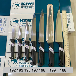 KIWI มีด ทำครัว ด้ามพลาสติก มีดกีวี่ คุณภาพระดับตำนาน ของแท้ 100% เครื่องครัว ครบทุกไซส์