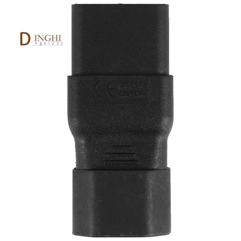 PDU UPS Power IEC ชาย C14 ถึงหญิง C19 อะแดปเตอร์ IEC C19 ถึง C14 Connector