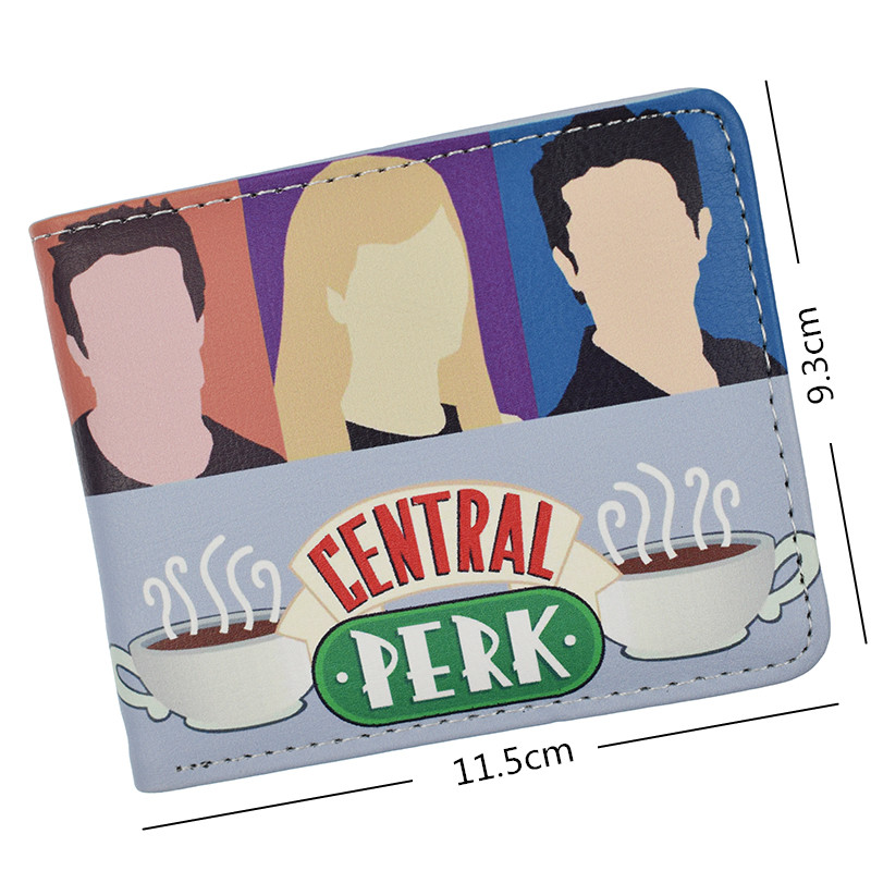 American TV Show Friends Wallet Central Perk Coffee Time