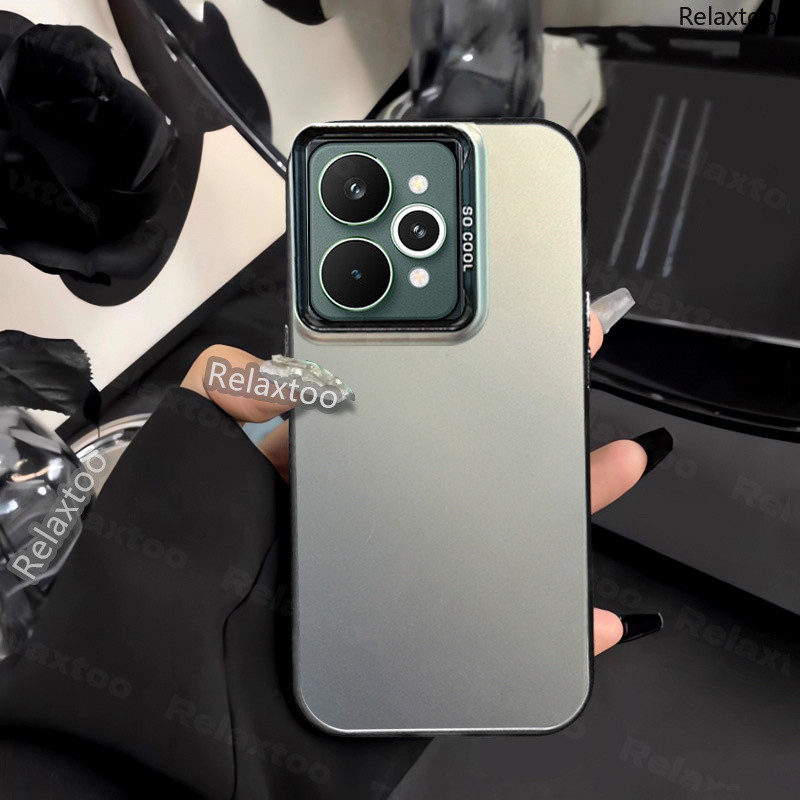 ปลอกสําหรับRealme 15 Realme15 Pro Plus + Pro + 15Pro + 15T Realme15Pro + Realme15T 5G 4GโลหะFrostedแ