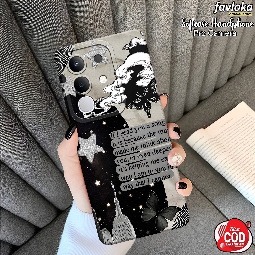 HP เคส VIVO Y29 4G 2025 ล่าสุด - FAVLOOKA - เคสแฟชั่นการ์ตูน - VIVO Y29 4G Softcase - Macaroon Tpu P