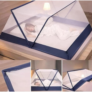 Mosquiteiro Para Cama Casal Portátil Tenda Protetora de Mosquito e Pernilongo Dobrável Rede Mosquiteira tela anti