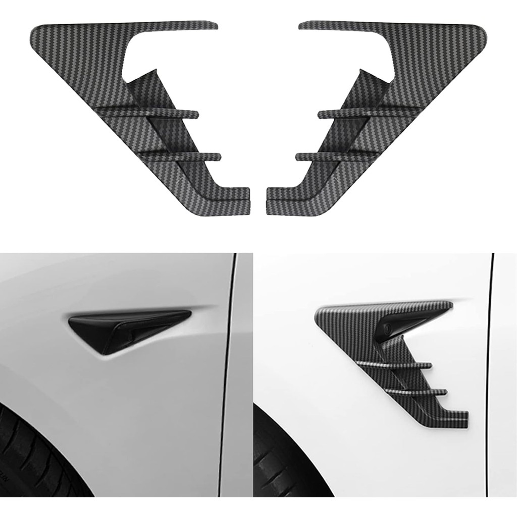 YHCDSEA สําหรับ Tesla รุ่น 3/Y HW3.0 ฝาครอบป้องกันกล้องด้านข้าง fit สําหรับปี 2017-2023 Tesla รุ่น 3