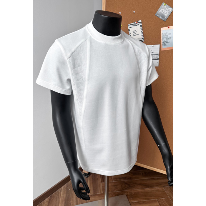 2025 NEW 20252025 Summer New Hong Kong Style Fake Model Plus Size Mamba Cotton Patchwork Short Sleev