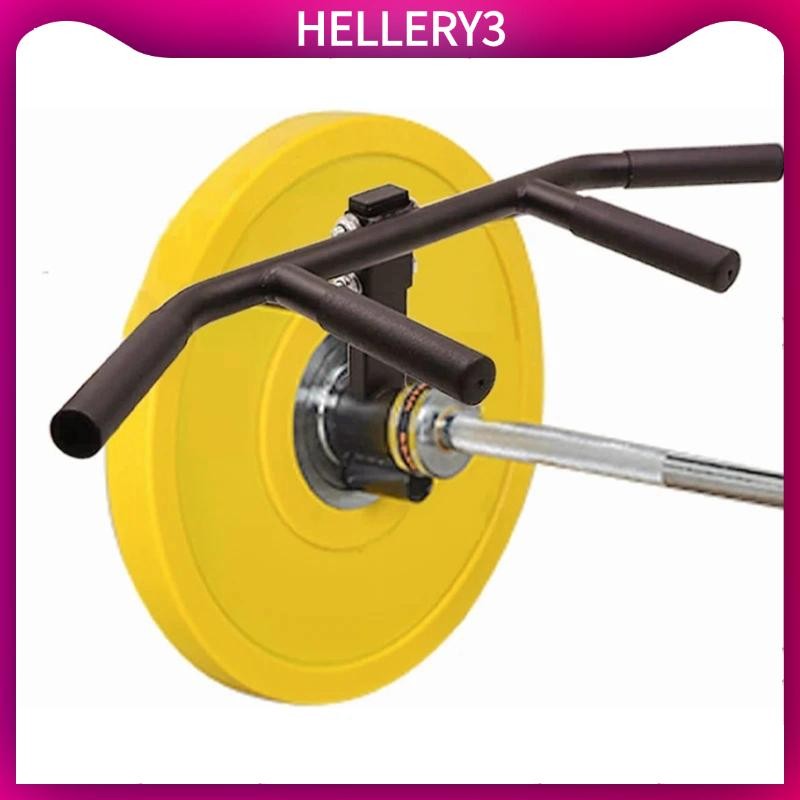 [HelleryQ] T-Bar Row Landmine ด้ามจับแบบตรงสำหรับอุปกรณ์ฟิตเนสมาตรฐาน