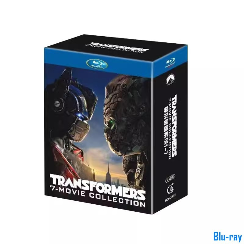 [BRAND NEW SEALED] American Movie Transformers 1-7 Movie Collection Box Set 7-Disc Blu-ray Boxed