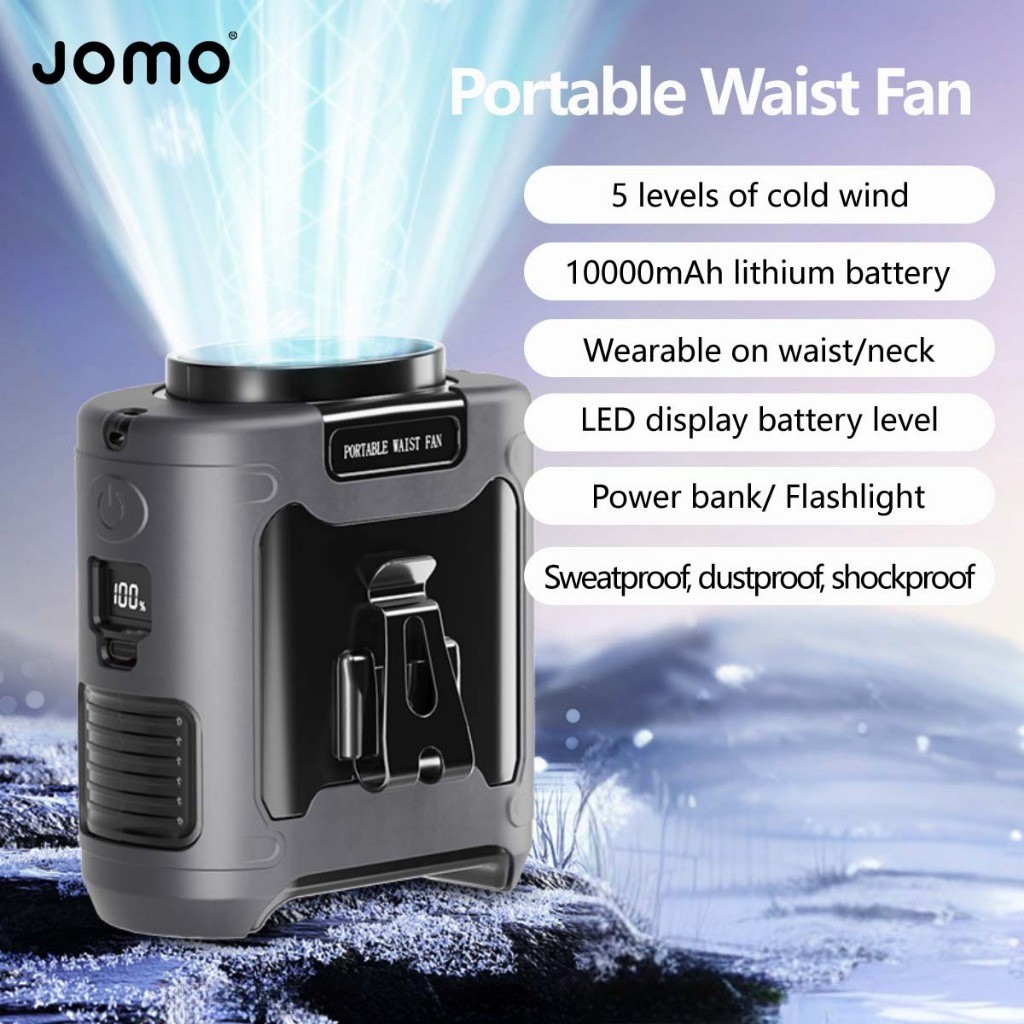 JUZ SG Ready Stocks กระเป๋าคาดเอวแบบพกพา 6000mAh/10000mAh