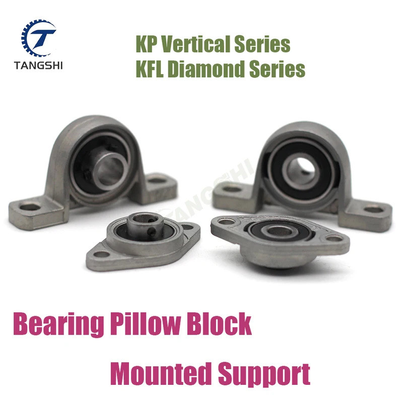 1 ชิ้นโลหะผสมสังกะสีแบริ่งหมอนบล็อกติดตั้งสนับสนุน Bore 8 มิลลิเมตร ~ 35 มิลลิเมตรประเภท: Kp08 Kp000