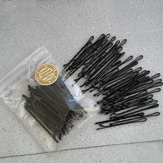 กิ๊บดำ 50 ชิ้น กิ๊บดำติดผม ทรงผมเรียบง่ายคลิปเล็ก วัสดุดีเยี่ยม hair clip