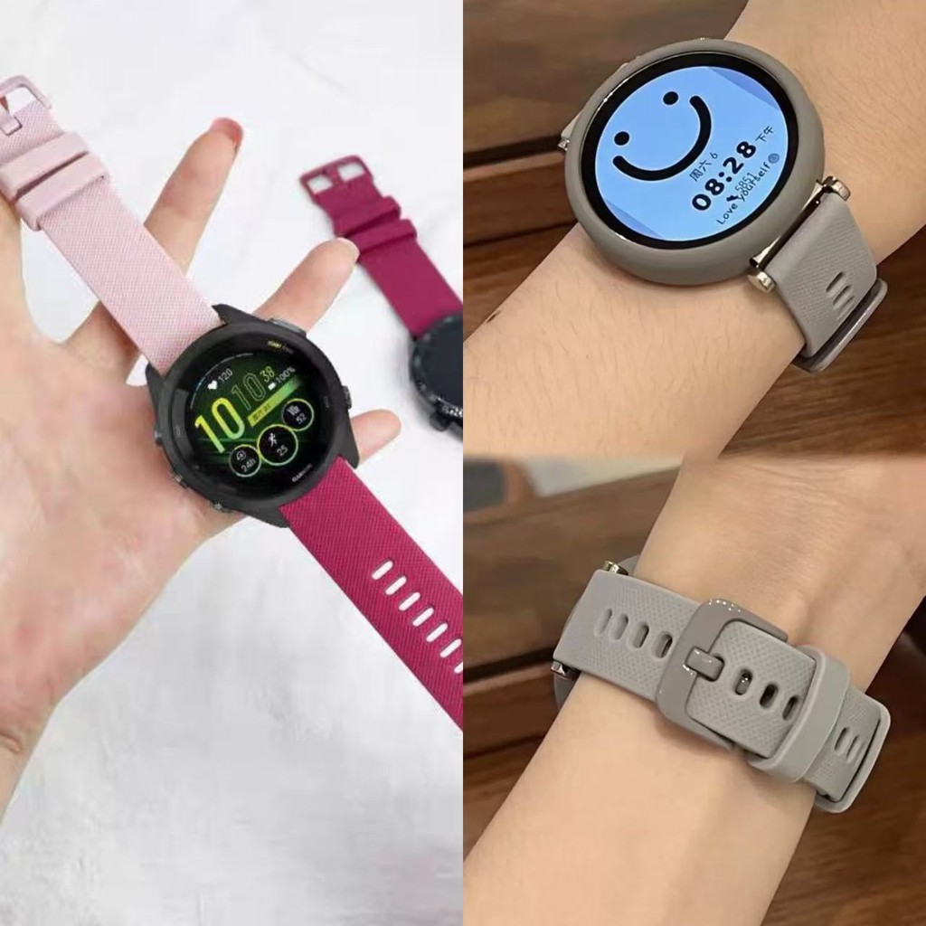 สายนาฬิกาgarmin forerunner570 47mm 265 255 venu4 45mm venu3 45mm venu2 45mm vivoactive4สาย22mm