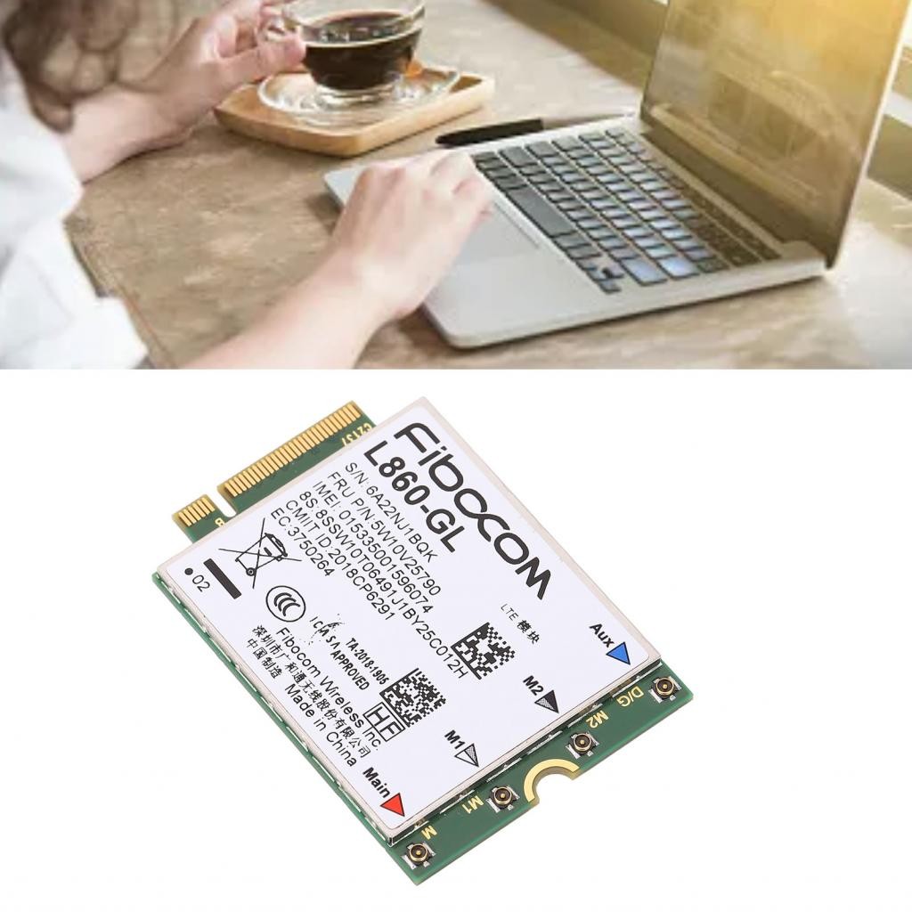 Sweetfree 4G โมดูล L860 GL XMM7560 ชิปเซ็ต LTE การ์ดเครือข่ายสําหรับ Thinkpad P15 P17 T14 P14s ขนาดก