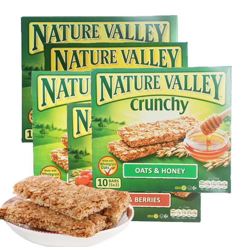 2025新款西班牙进口天然山谷燕麦谷物能量棒nature valley燕麦蜂蜜巧克力Spain Imports Natural Valley Oat Grain Energy20251007