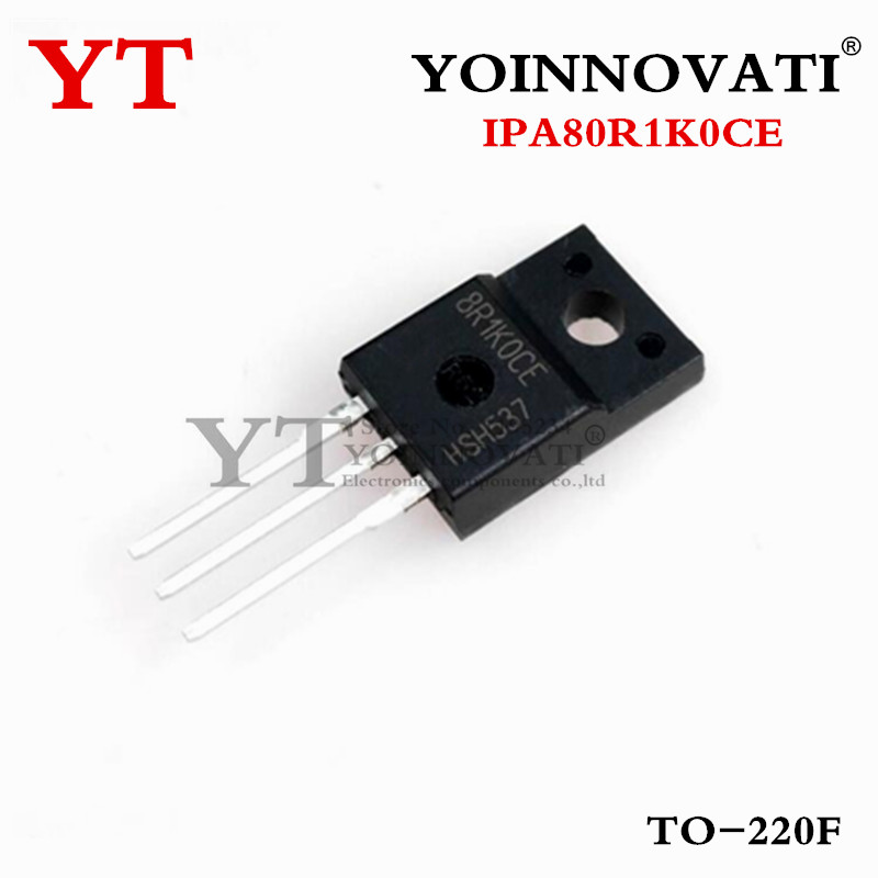 5 ชิ้น IPA80R1K0CE 8R1K0CE 5.7A 800V TO220F