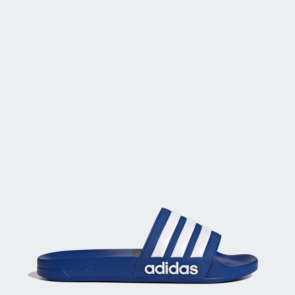 adidas ว่ายน้ำ & ไลฟ์สไตล์ รองเท้าแตะ Adilette Shower Unisex สีน้ำเงิน GW1048