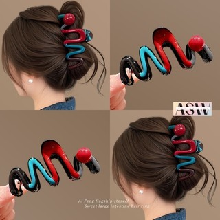 Jepit Rambut Jedai Salon Gaya Unik Colorful Wanita Korea Hair Claw Aksesoris Fashion ASW JPT60