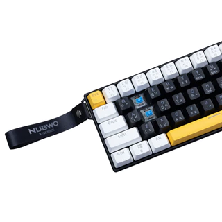 [ประกัน 2 ปี] NUBWO คีย์บอร์ดเกมมิ่ง X805 Nephthys Mechanical MINI RGB SIZE 60% Hotswap 3 pin พร้อมสายคล้อง