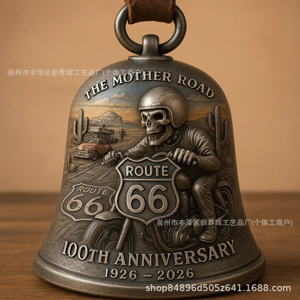 รูปแบบใหม่ Route 66 100th Anniversary Bell Route 66 100th Anniversary Bell KPJV