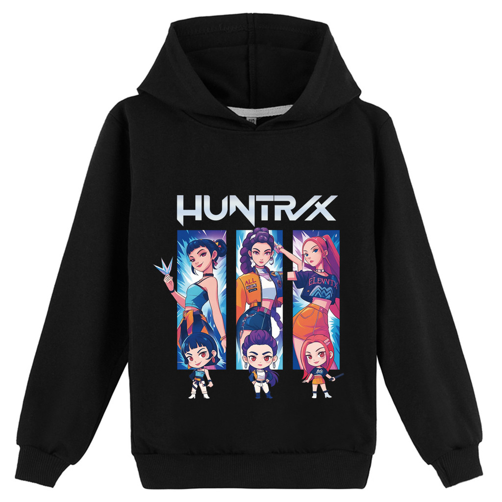 ฮู้ดี้ธีมK-pop Demon Hunter สำหรับเด็กและวัยรุ่น.unisex