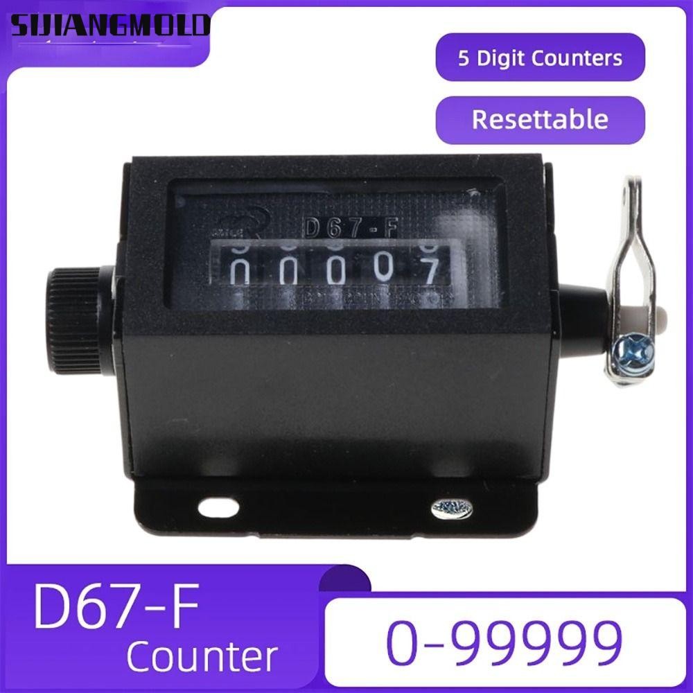 SIJIANGMOLD Lap Counter Lap Trackers D67-F สําหรับการพิมพ์กดดึงเคาน์เตอร์