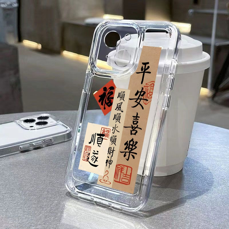 R พร้อมสต็อกปลอดภัย Joy เคสโทรศัพท์กันกระแทกขนาดเล็กเหมาะสําหรับ Redmi Red Note 14 14T 14C 13 13C 12