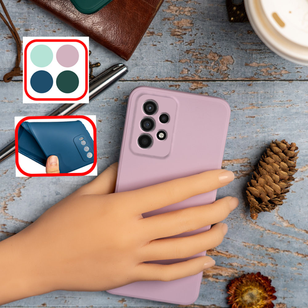 Samsung Galaxy A53 5G SM-A536B DS A536U U1 A5360 A536E DS A536V ยางผิวนุ่ม Jelly เคสโทรศัพท์ซิลิโคนเ