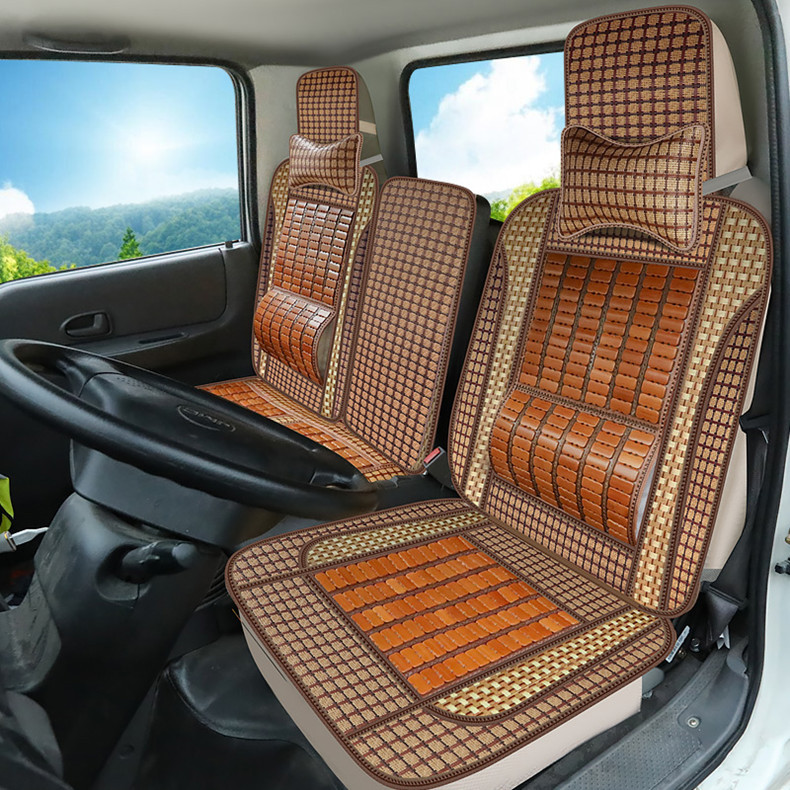 ผ้าคลุมเบาะรถบรรทุก FAW ชิงเต่าปลดปล่อยขนาดเล็ก j6 j6f Tiger vn vh Baling Red Tower ฤดูร้อนชิปไม้ไผ่