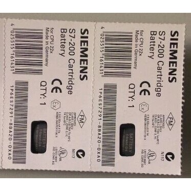 6ES7291-8BA20-0XA0 ของแท้ Siemens S7-200PLC แบตเตอรี่ 6ES7 291-8BA2O-OXAO