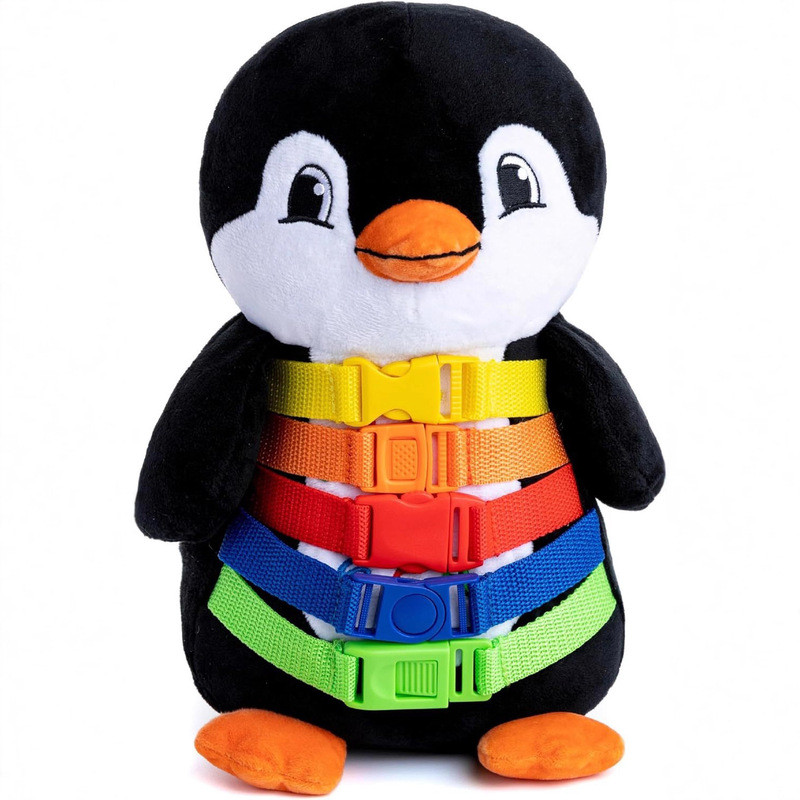 Buckle Toys Blizzard Penguin 绒毛台幼儿 Toy 1-3 动感