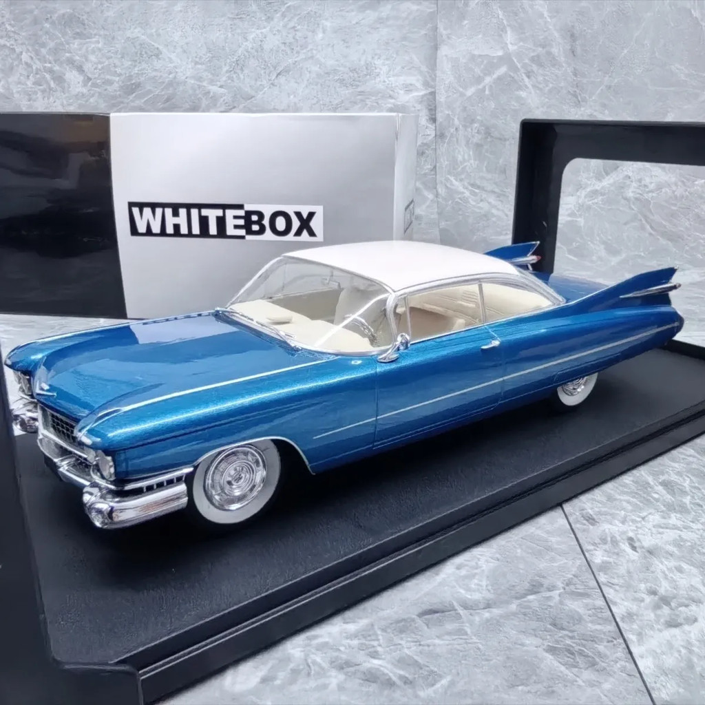 WHITEBOX 1/24 Cadillac Eldorado Cadillac Car Model Alloy อย่าเปิดประตู