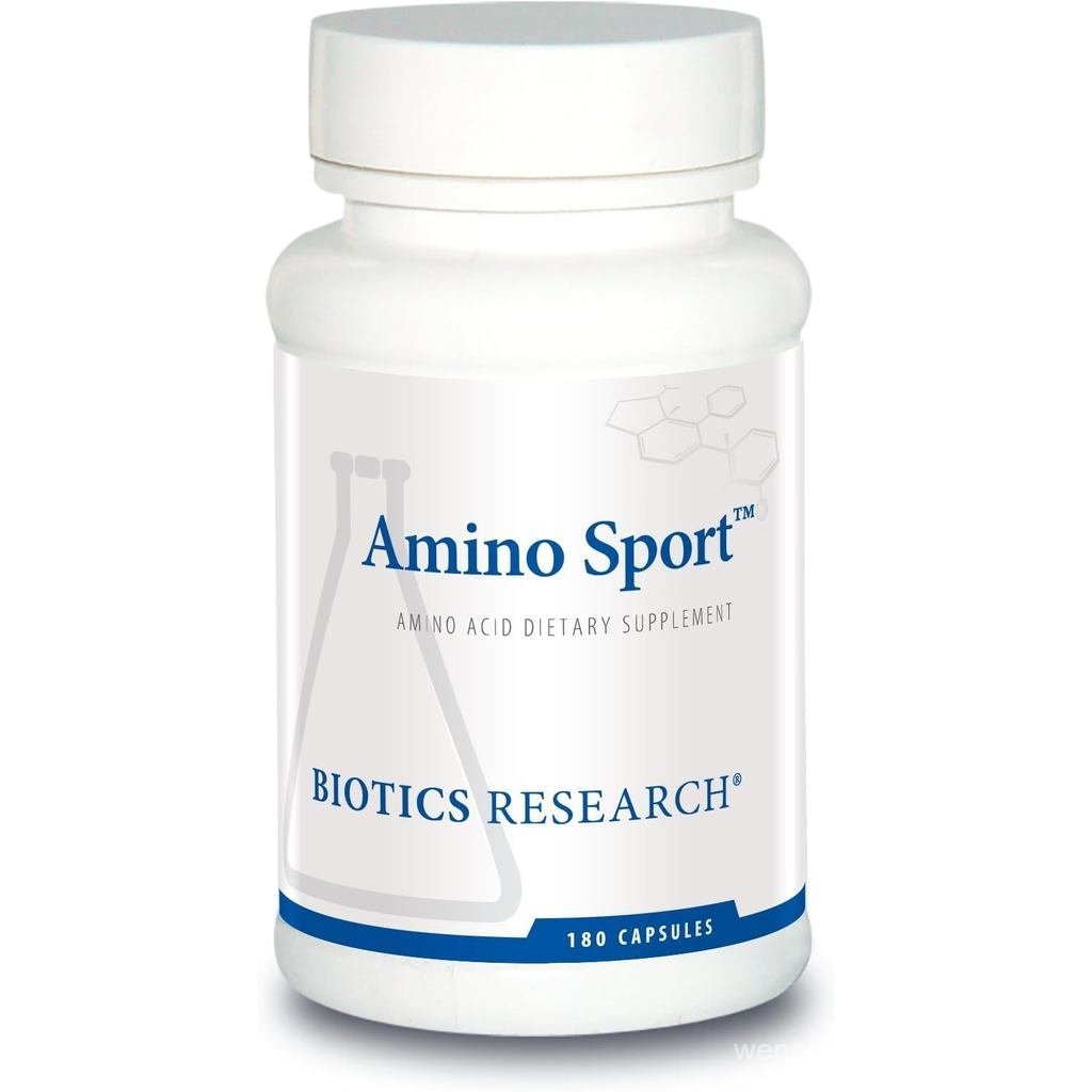 Biotics Research Amino Sport Broad Spectrum กรดอะมิโน, กรดอะมิโนที่จําเป็น, BCAAs, การกู้คืนกีฬา, พอ