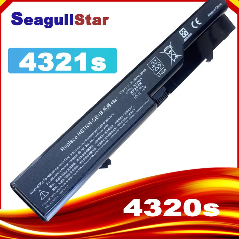 แบตเตอรี่แล็ปท็อปสําหรับ HP 420 425 620 625 สําหรับ ProBook 4520 4520s 4525s PH06 PH09 4321 4321s 43