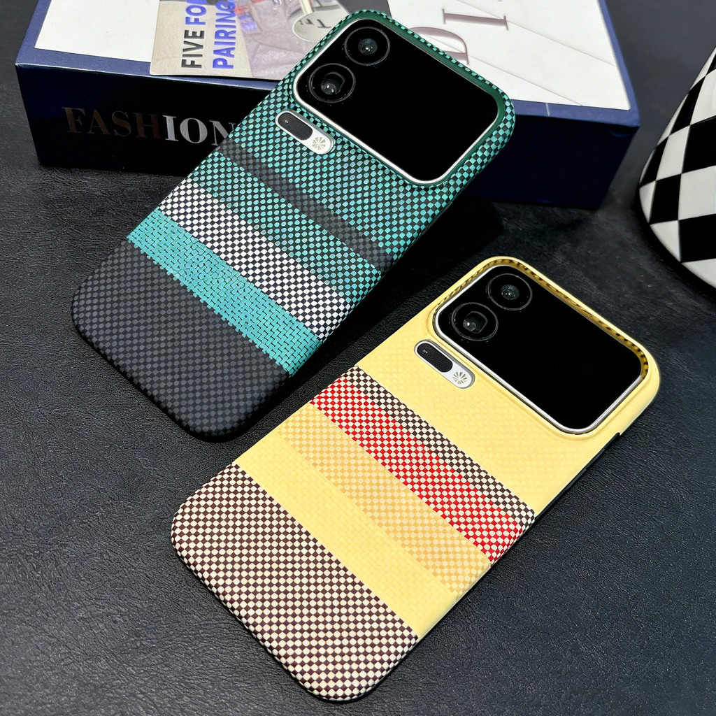เหมาะสําหรับ Xiaomi 17 Pro Max 15T Pro กันกระแทกแม่เหล็กบางเฉียบหรูหราคาร์บอนไฟเบอร์เนื้อเปลือกฝ้าบางเฉียบ