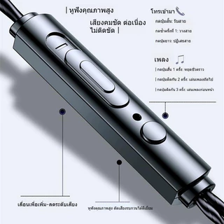 SAMSUNG-พิเศษ หูฟังแบบมีสายประเภท c 3.5 มม.พร้อมไมโครโฟน hifi ตัดเสียงรบกวนหูฟังดั้งเดิมคุณภาพสูง
