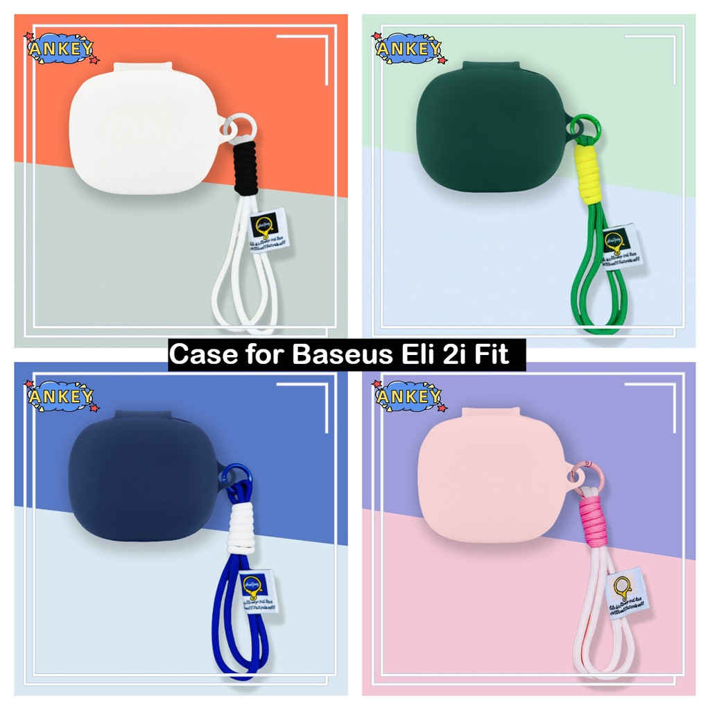 For Baseus Eli 2i Fit Protective Case Nylon Lanyard Soft Cover Baseus Eli 2i Fit  Shells Washable Ho