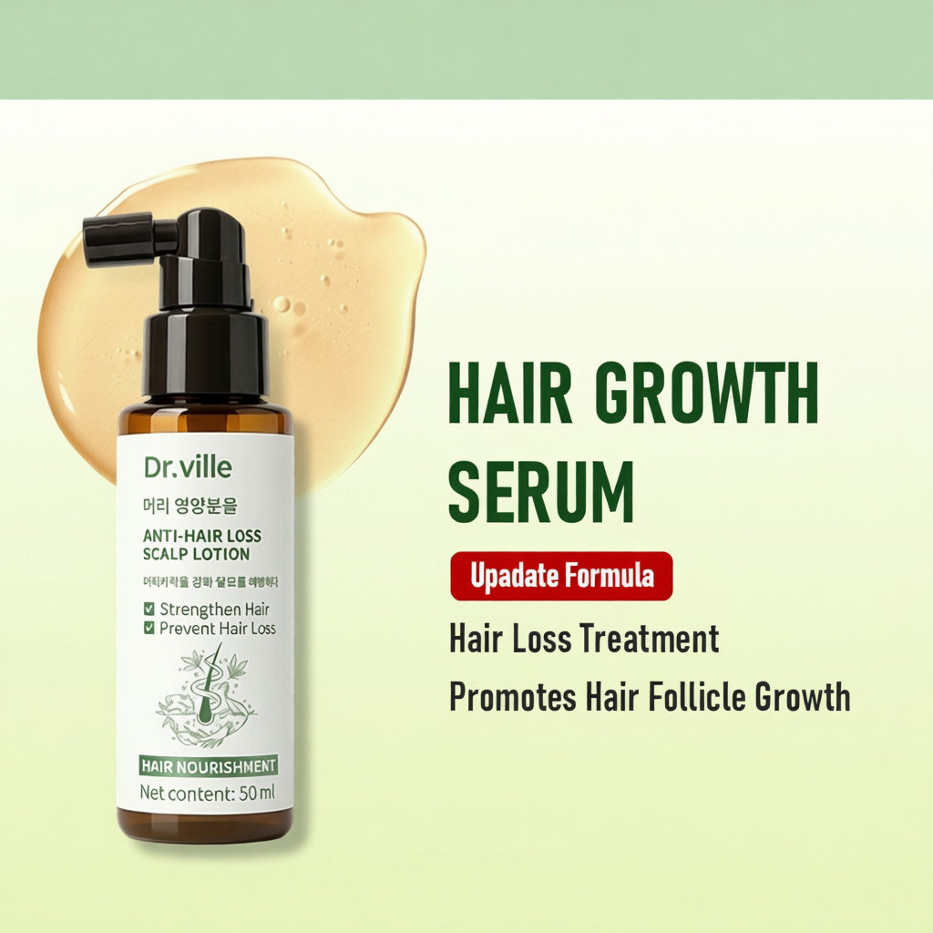 Dr.Ville Hair Tonic Hair Growth Serum (50ml)