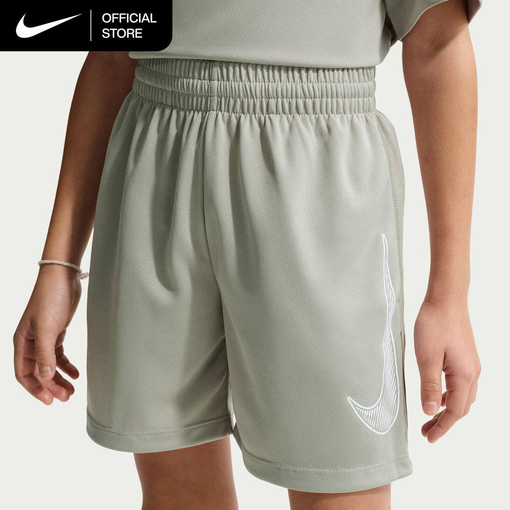 Nike Dri-Fit Older Kids' (Boys') Multi Short - Spruce Fog [IF2431-304]