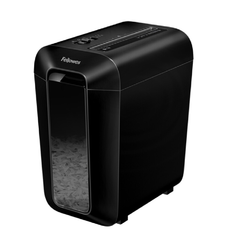 FELLOWES เครื่องทำลายเอกสาร รุ่น LX65 สีดำ